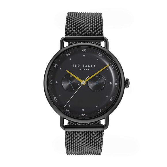 Ted Baker George Black Men's Wrist Watch NWT - Picture 5 of 6